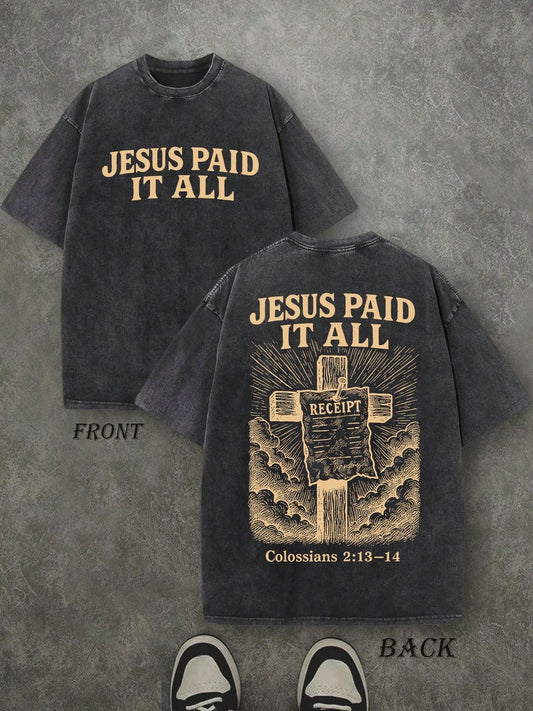 Faith Over Fear Jesus Graphic Tee | Premium Christian T-Shirt