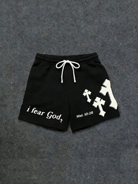 High-Waist Distressed Jean Shorts Summer Shorts