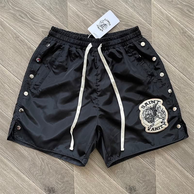 High-Waist Distressed Jean Shorts Summer Shorts